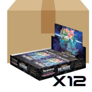 Palworld TCG: Dawn of Palpagos — Case de 12 Booster Box